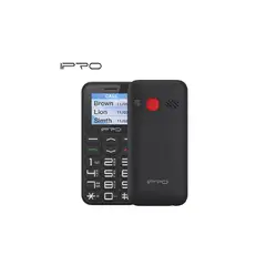 IPRO - Celular BASICO 4G F188S Radio FM Camara TECLAS GRANDES Negro