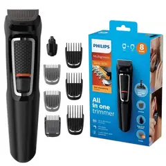 PHILIPS - Recortador de Barba Multigroom 8 en 1