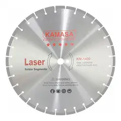KAMASA - Disco Diamantado Segmentado 18 450 mm para Concreto KM1400