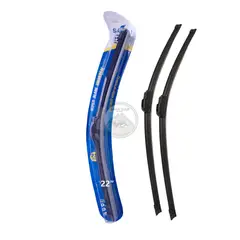 SAFARI - Par Plumillas 22” Ergonómica Limpia Parabrisas Auto
