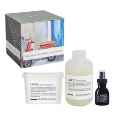 DAVINES - - Pack Love Curly Shampoo Acondicionador OI all the milk 50ml