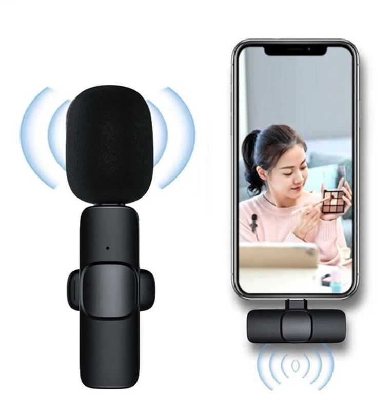 Microfono Inalambrico Tipo C Para Celular Live Redes Sociales