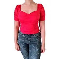 GENERICO - Blusa mujer Mirella - Rojo