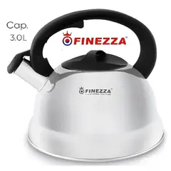 FINEZZA - Tetera 3 lt. Acero Inoxidable