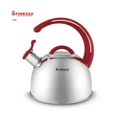 FINEZZA - Tetera de Acero Inoxidable de 3 litros