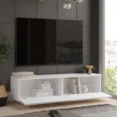 VENTITAS HOME - Mesa de TV 75 Montecarlo Ventitas Perú Blanco