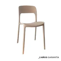 ZIYAZ - Silla De Comedor Soffi Beige