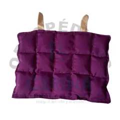 GENERICO - Compresas de semillas para espalda dorsal para calor o frío Morado