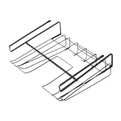 INSPIRA - Organizador de Tapas y Papel Toalla Cesta Colgante Multiusos