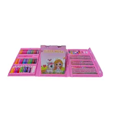 IMPORTADO MC - ESTUCHE DE COLORES 208 PIEZAS KWAII