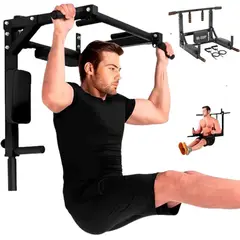 XTREME SPORT - Barra para Dominadas de pared 8 EN 1 Multifunción