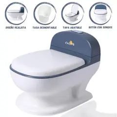 INFANTI - Bacín »POTTY MI PRIMER BAÑO» Blue