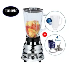 OSTER - Licuadora 250 22 más Vaso de Vidrio y Cuchilla