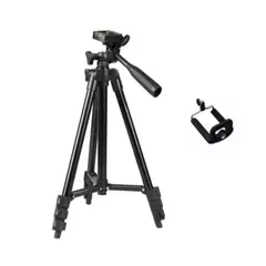 GENERICO - Trípode Negro 1.02 MT + Soporte Celular.