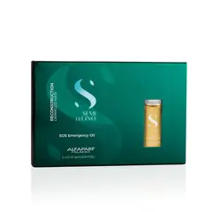 ALFAPARF MILANO - Alfaparf Semi di Lino Reconstruction SOS Emergency Oil for Damage Hair 6x13 Ml ampollas