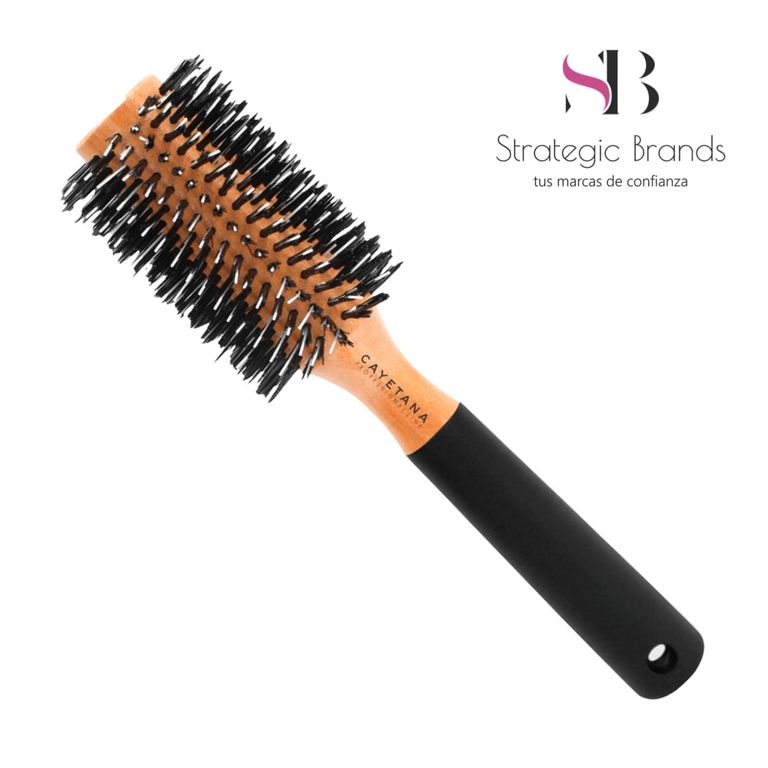 Peine Cepillo de Cabello tipo Penacho de Madera Profesional N3