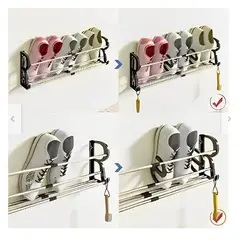 GENERICO - Zapatera de pared multiuso orden