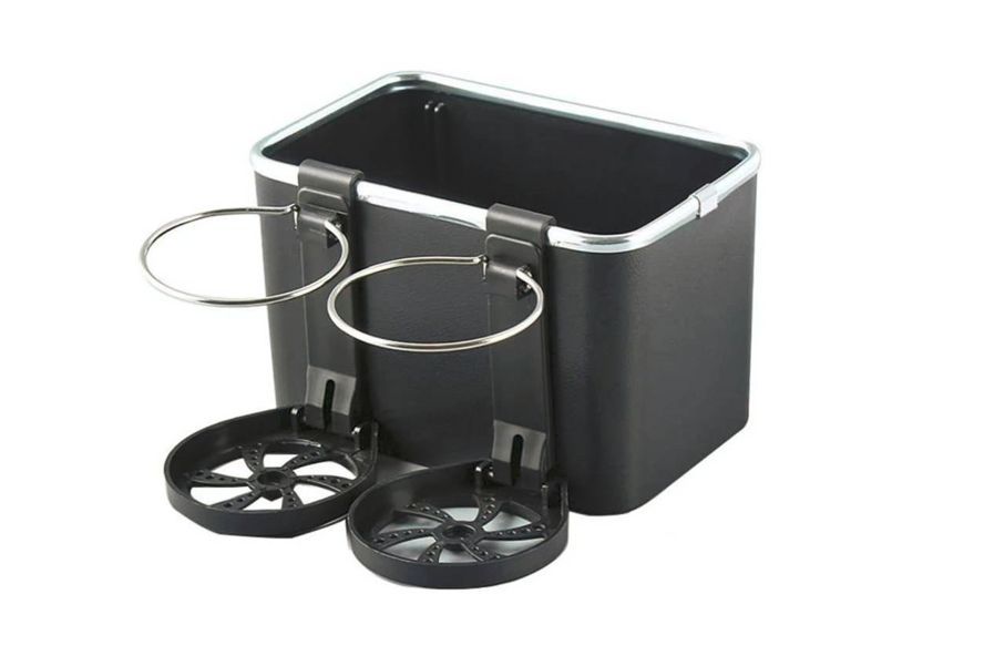Caja Portavasos Multifuncional De Almacenamiento Para Auto
