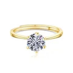 GENERICO - Anillos de Compromiso de Plata 925 Modelo 361