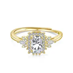 GENERICO - Anillo de Compromiso de Plata 925 Modelo 360