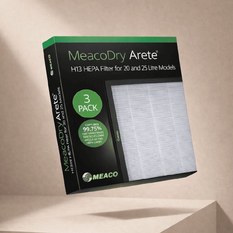 Filtro Hepa13 - MeacoDry Arete® One 20L - Blanco