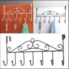 OEM - Colgador Multifunción Flotante Con Ganchos Perchero PUERTA