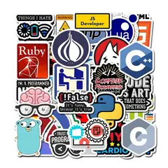 OEM - Stickers Programacion Pack 50 Unidades - Solumatica - para Laptop