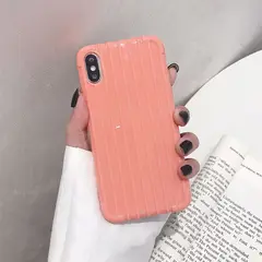 GENERICO - Iphone xr case protector de silicona - CORAL