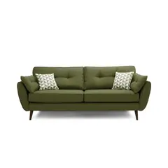 ALTO HOGAR - Sofá Altina 3 Cuerpos Verde