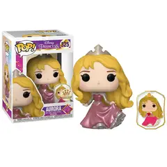 FUNKO - Pop Aurora Gold con pin - Disney Princesas exc F Shop