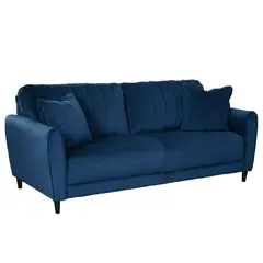 ALTO HOGAR - Sofá Venecia 3 Cuerpos Azul