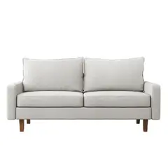 ALTO HOGAR - Sofá Vianne 3 Cuerpos Crema