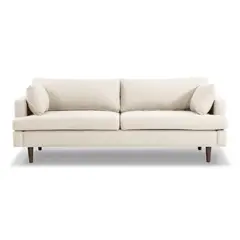ALTO HOGAR - Sofá Vintage Ina 3 Cuerpos Crema