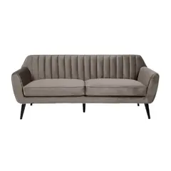 ALTO HOGAR - Sofá Vintage Mya 3 Cuerpos Gris