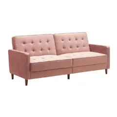 ALTO HOGAR - Sofá Zamira 3 Cuerpos Rosa