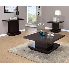 VILLA HOGAR - Mesa de centro Alexa color wengue