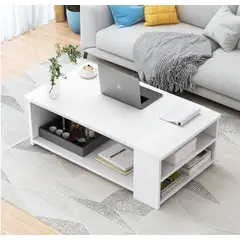 VILLA HOGAR - Mesa de centro Seinep blanco -