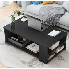 VILLA HOGAR - Mesa de centro Seinep negro -