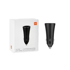 XIAOMI - Cargador de Auto Mi 37W Carga Rapida USB Dual Port