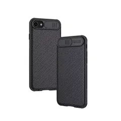 NILLKIN - Case Camshield Funda IPhone SE -Negro