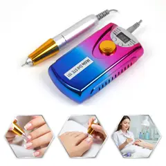 OEM - Pulidor de uñas recargable portátil máquina de manicura de 35000RPM