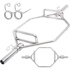 XTREME SPORT - Barra Hexagonal OLIMPO PRO Trap Bar Seguros