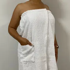 GENERICO - Salida de baño medio cuerpo - Blanco