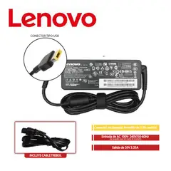 GENERICO - Cargador Genérico Para laptop Lenovo USB 20V 3-25A 65w