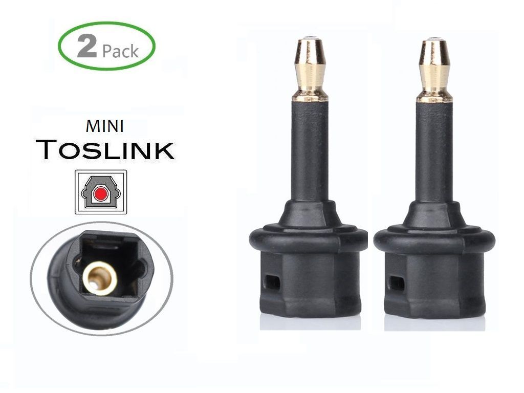 CONECTOR MINI TOSLINK JACK AUDIO OPTICO 3.5 mm