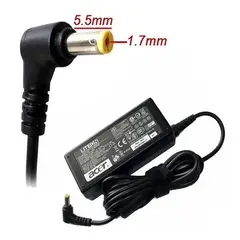 GENERICO - Cargador Genérico Laptop Acer Punta Amarilla 19v 3.42a 65w