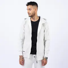 BHEVSK - Polera Basica Cremallera Melange