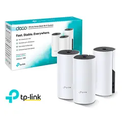 TP LINK - TP-Link Deco M4 3 Pack Sistema Wi-Fi 5 GHz 2,4 GHz Mesh AC1200