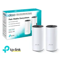 TP LINK - TP-Link Deco M4 2 Pack Sistema Wi-Fi 5 GHz 2,4 GHz Mesh AC1200