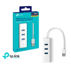 TP LINK - TP-Link Adaptador UE330 Usb 3.0 y Adaptador Ethernet Gigabit